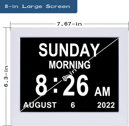 TSITSC 8008 Digital Calendar Day Clock