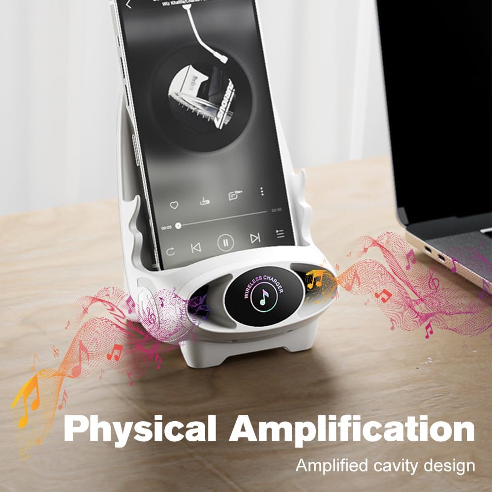 Mini Chair Wireless Fast Charger - Pink Qi 15W Phone Holder