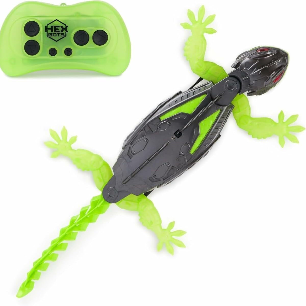 HEX BOTS 6070281 Wall Crawler Gecko Remote Control Robot