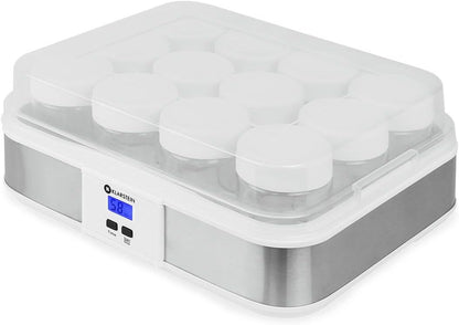 Klarstein Gaia Electric Yoghurt Maker 21.5W White
