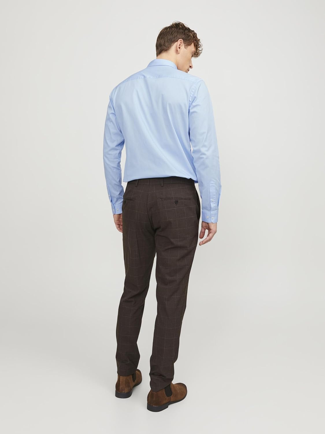 Jack & Jones Slim Fit White Casual Shirt for Men