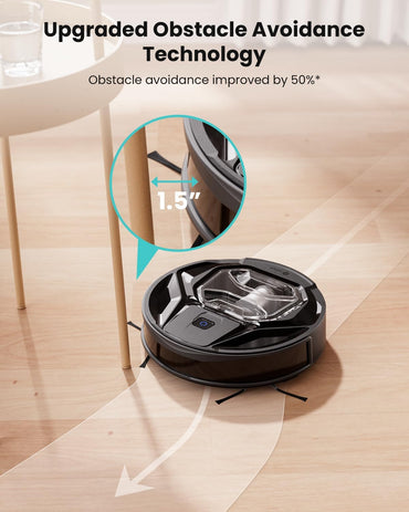 Lefant M320 Robot Vacuum with 6000Pa Suction, Carpet Detection, Mop