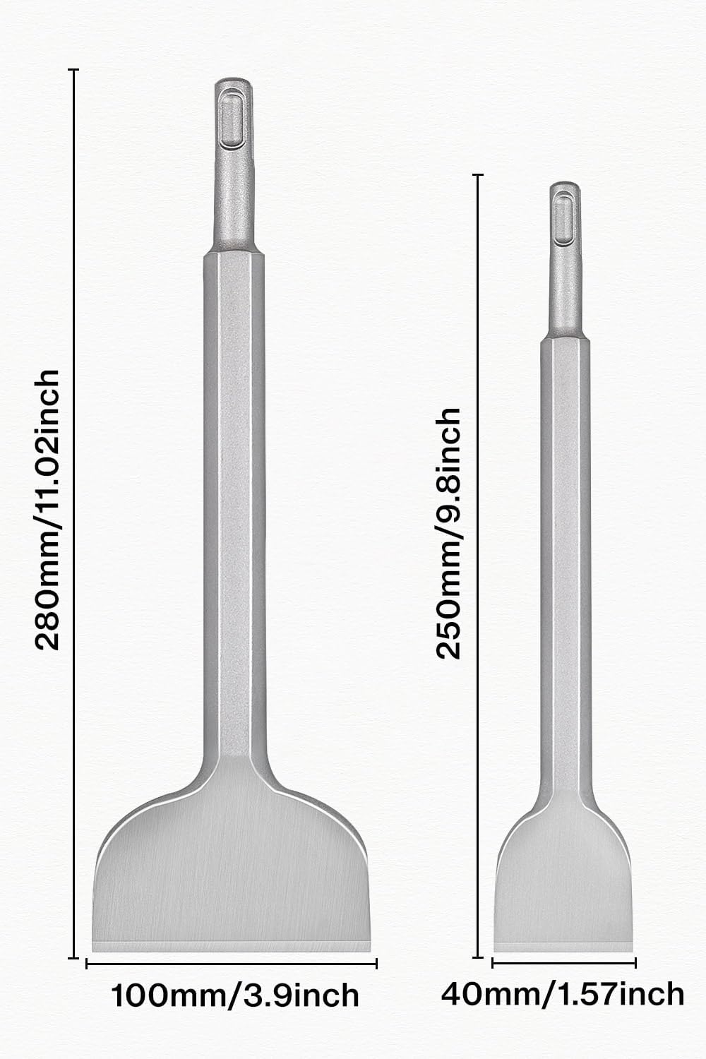Lytool SDS-Plus Tile Chisel Set – 2 Sizes for Easy Removal