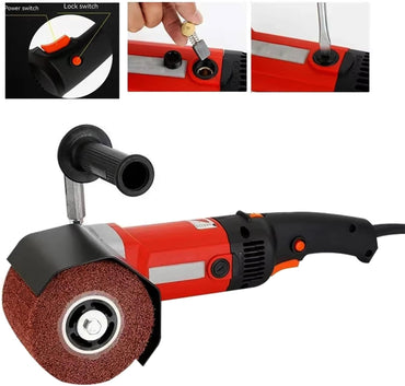 Memows 1400W Electric Burnishing Polishing Sander - 8-Speed Brush Grinder