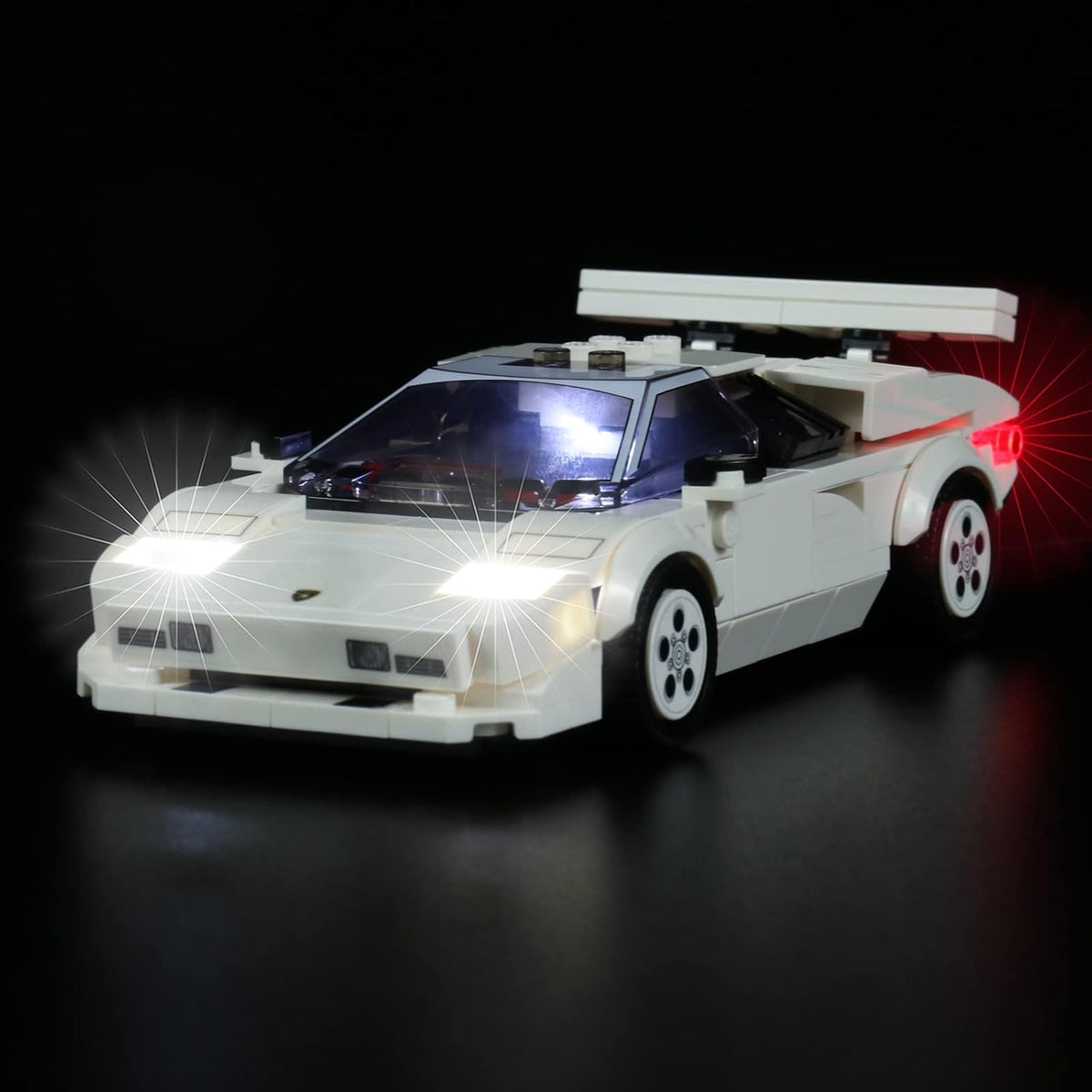 LocoLee LED Lighting Kit for LEGO 76908 Lamborghini Countach