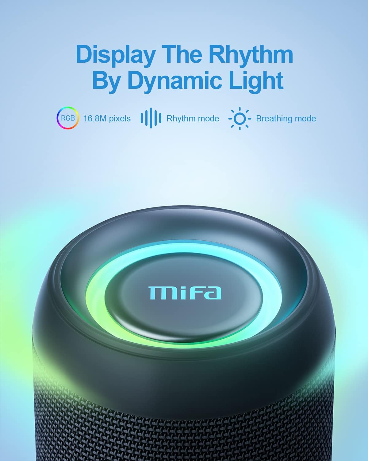 MIFA A90 60W Waterproof Bluetooth Speaker with LED Lights
