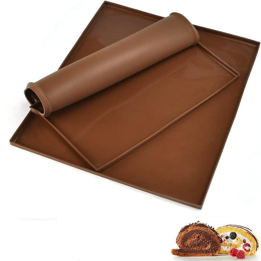 UTRUGAN Silicone Baking Mats 30.5 x 25.8 cm Brown
