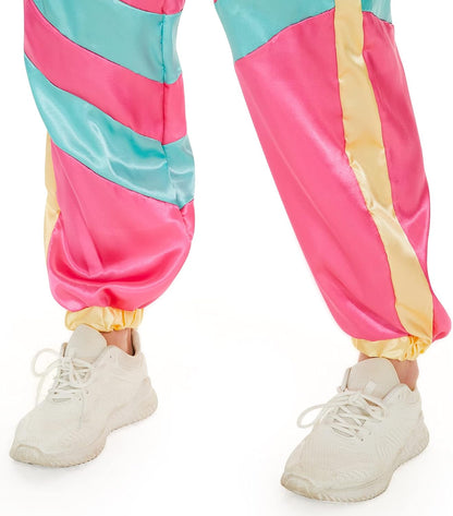 Hereneer Retro 80s 90s Pink Tracksuit with Accessories
