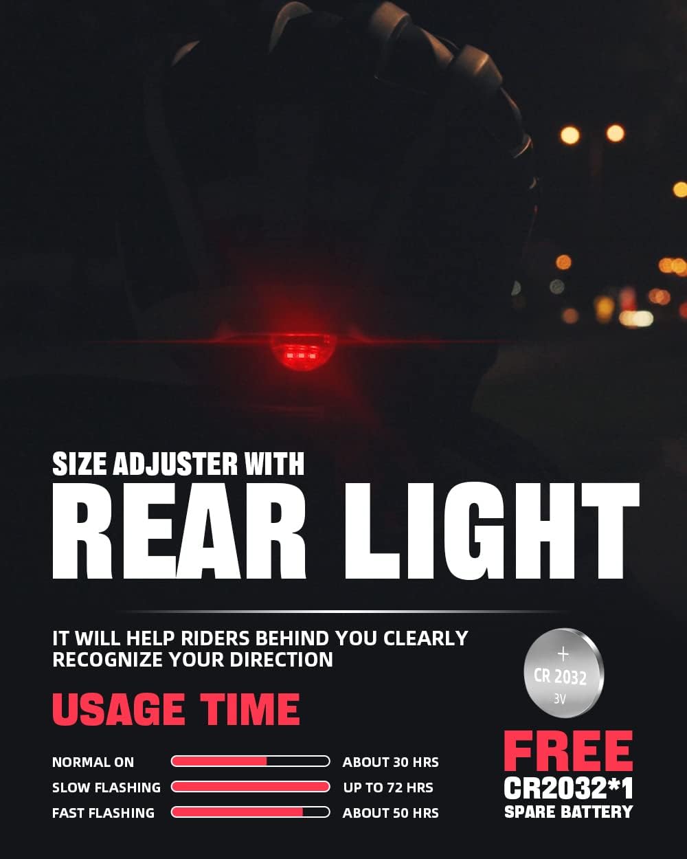 VICTGOAL Men's Mountain Bike Helmet with Magnetic Visor, LED Rear Light and Adjustable Fit