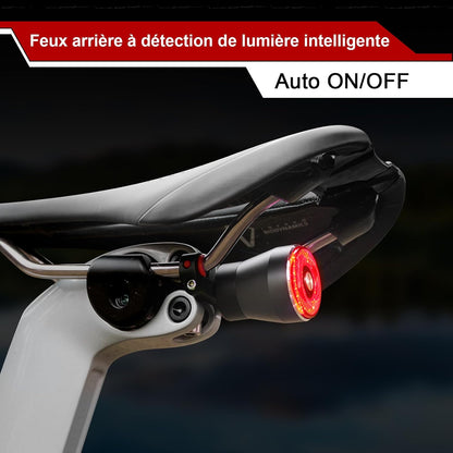 EBUYFIRE TX3749 Smart Bike Rear Light Red