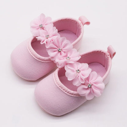 Baby Soft Sole New Born Girls Casual Dress Shoes Princess