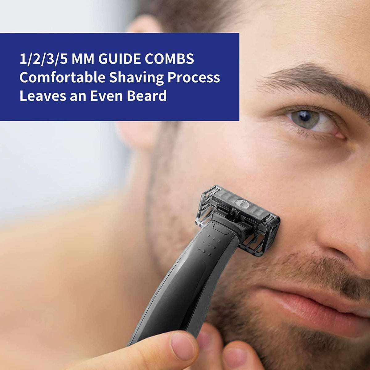 Yinke Shaver Stand with Guide Comb Set for OneBlade QP2520 QP2630