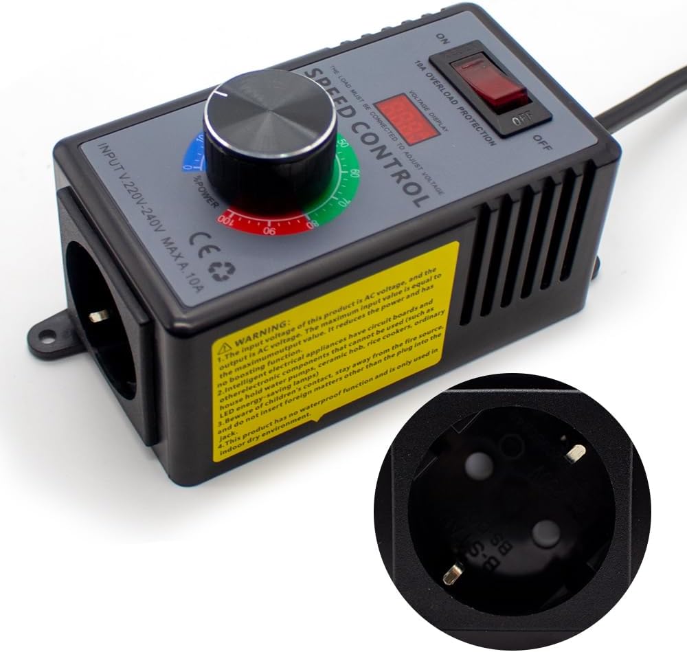Electronic Voltage Regulator Speed Controller 4000W AC 220-240V