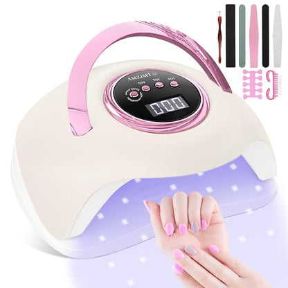 VXCVXC AMZJMT-L2 180W UV LED Nail Lamp Curing Light with Auto Sensor
