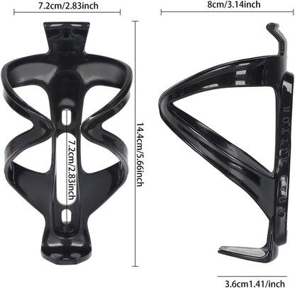 HASAGEI Bike Water Bottle Cage and 24oz Bottle Set – Lightweight BPA‑Free Holder for Road, Mountain & Kids Bikes