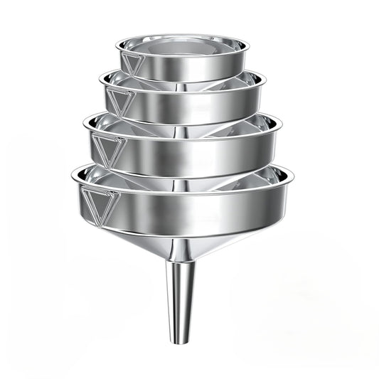 Stainless Steel Funnel Set