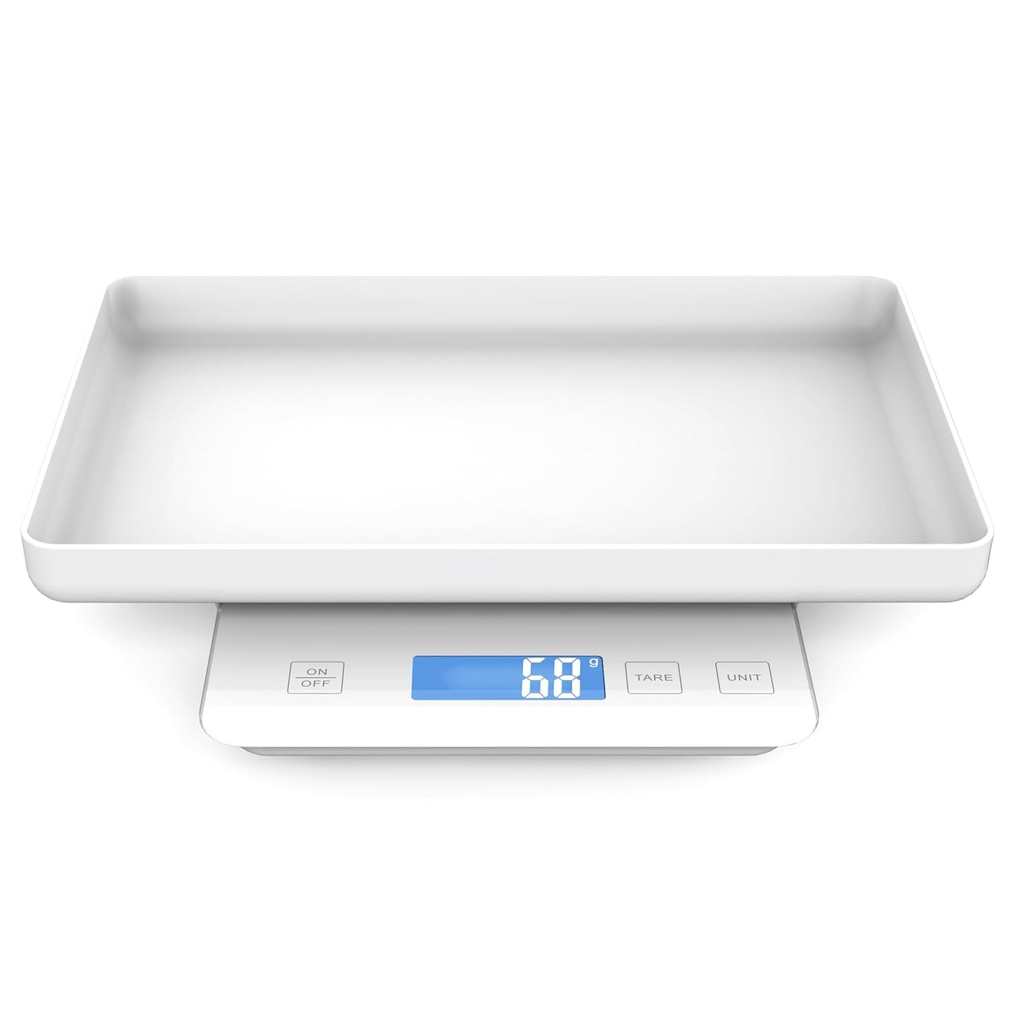 ICARE-PET Mini Digital Pet Scale with Backlit Display, 33‑lb Capacity