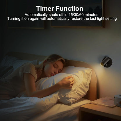 Wireless Rechargeable LED Spot Light - Dimmable Uplighting for Plants & Artwork