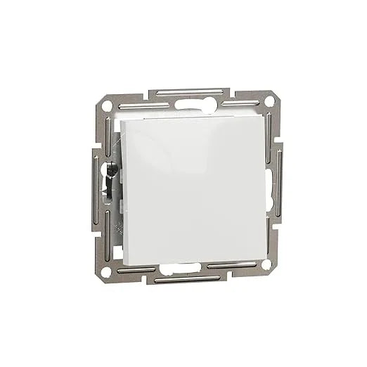 Schneider Electric Asfora White Flush-Mounted Toggle Switch 1-Pole 10A 250V - Gomix Brands Outlet