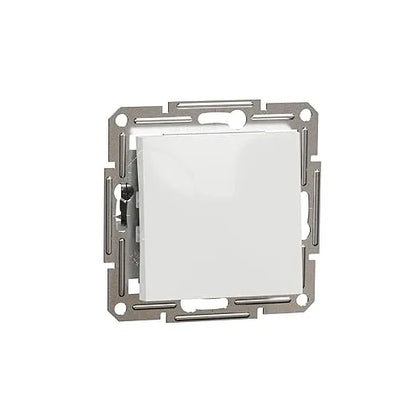 Schneider Electric Asfora White Flush-Mounted Toggle Switch 1-Pole 10A 250V - Gomix Brands Outlet