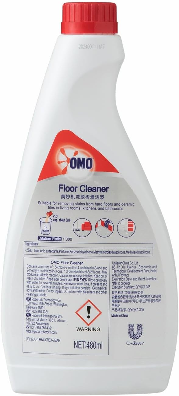 Roborock Original Floor Cleaner 480ml for Dyad Pro Vacuum