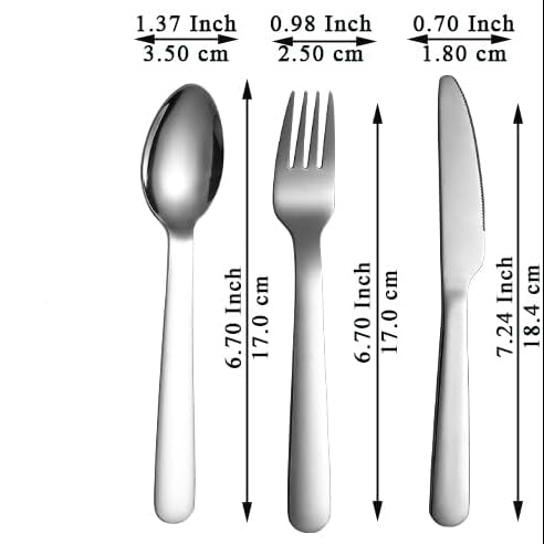 Berglander Compact Camping Mess Kit – Lightweight Silverware & Tableware Set