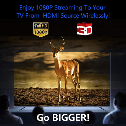 Moretop MT-HD3503 Wireless HDMI Transmitter and Receiver 500ft 1080p