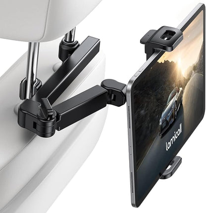 Lamicall Car Headrest Tablet Holder Extension Arm 4.7‑11" Tablet