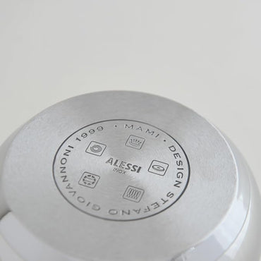 Alessi Mami Long-Handle Stainless Steel Saucepan