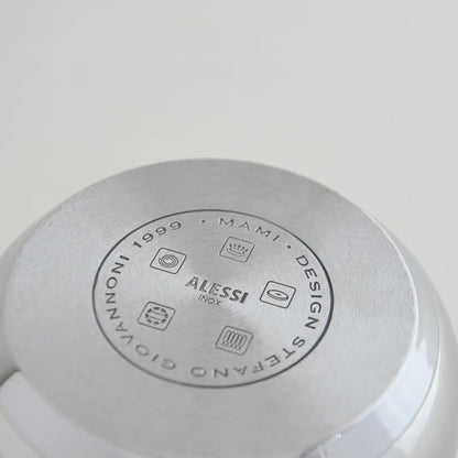 Alessi Mami Long-Handle Stainless Steel Saucepan
