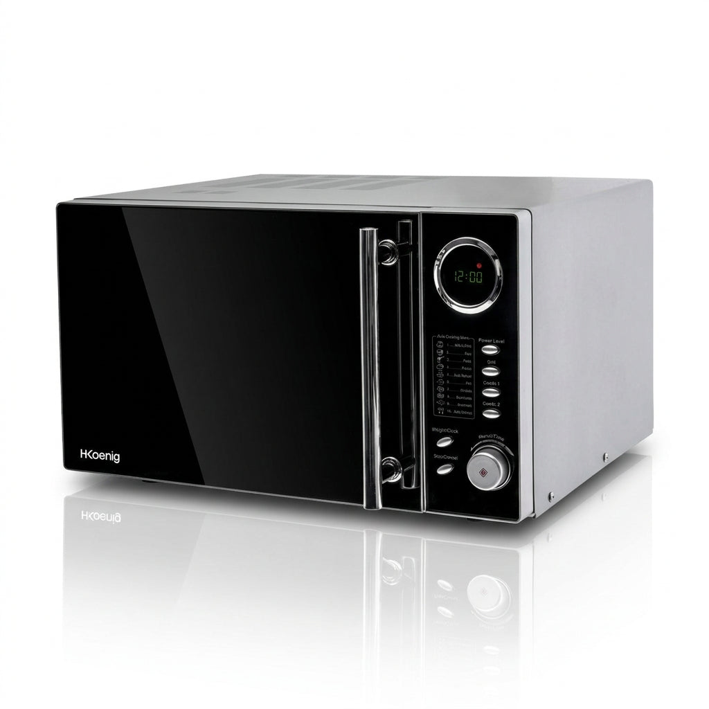 H.Koenig VIO9 Combination Microwave Grill Oven 25L Black