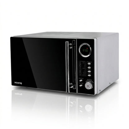 H.Koenig VIO9 Combination Microwave Grill Oven 25L Black