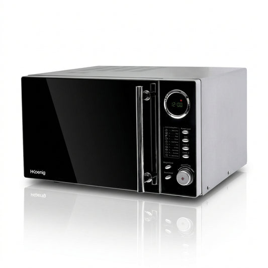 H.Koenig VIO9 Combination Microwave Grill Oven 25L Black