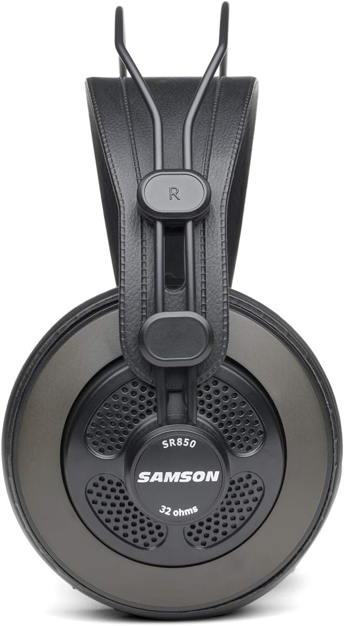 Samson SR850 Semi-Open Studio Reference Headphones 50mm Drivers 32Ω