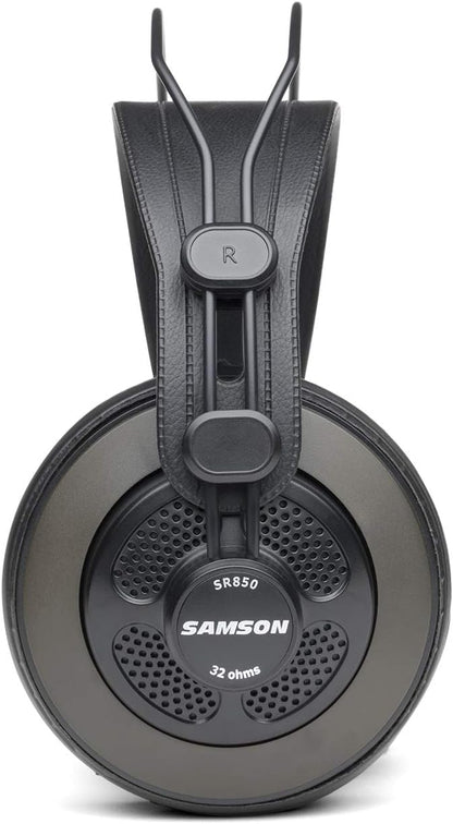 Samson SR850 Semi-Open Studio Reference Headphones 50mm Drivers 32Ω