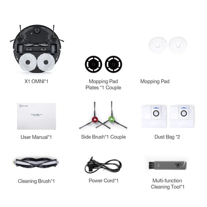 ECOVACS DEEBOT X1 OMNI All-in-One Robot Vacuum & Mop