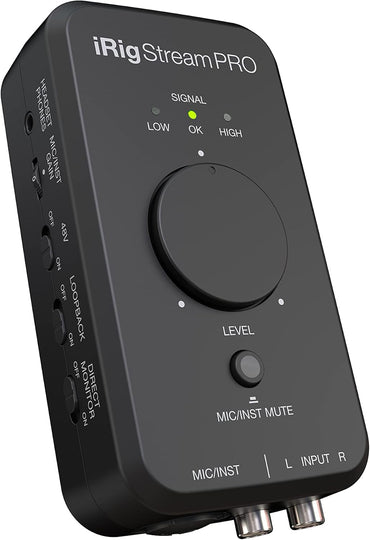 IK Multimedia iRig Stream Pro Portable 4-Input Audio Interface
