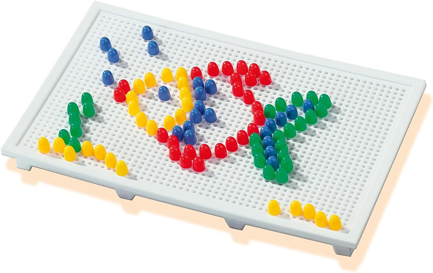 SES Creative Mosaic Board Mixed Colours 100 Piece Creative Play Set