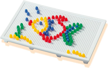 SES Creative Mosaic Board Mixed Colours 100 Piece Creative Play Set