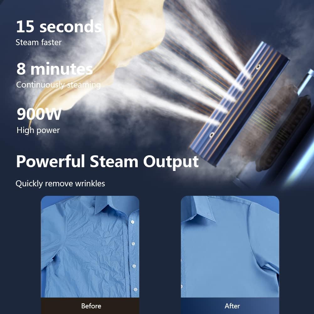 Nesugar G3 Portable Garment Steamer – Lightweight 0.8 lb Travel Iron with 15‑Second Fast Heat‑Up