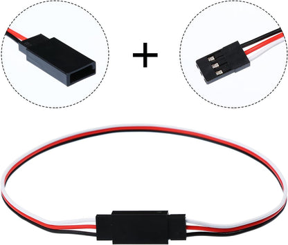 Tecunite Servo ExtensionCable Set 20 Pieces 5 Sizes