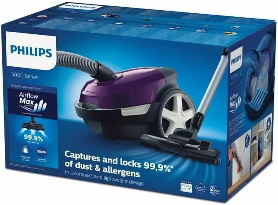 Philips 3000 Series XD3100 Compact Bagged Vacuum Powerful Suction - Gomix Brands Outlet