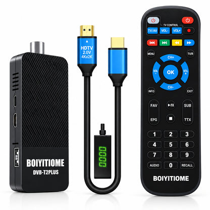 BOIYITIOME DVB-T2 Digital Terrestrial TV Decoder HD 1080P