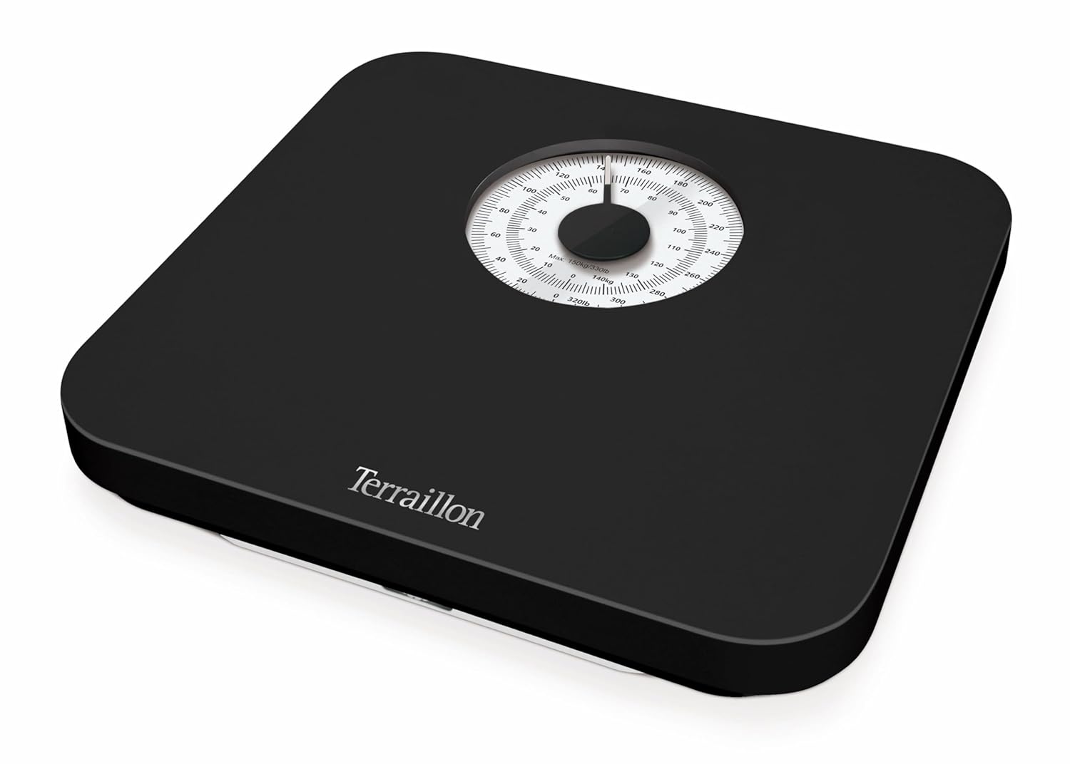 Terraillon Nautical Black Mechanical Scale 150kg Large Dial