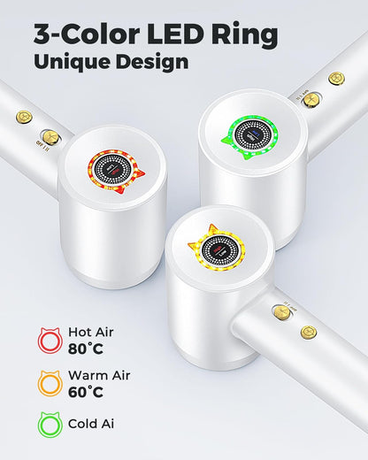 Bopcal Ionic Hair Dryer with High Speed Brushless Motor