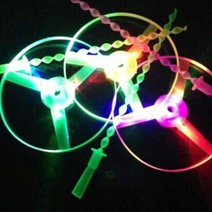 iplusmile Bamboo Dragonfly Toy Flying Rotating Kit 5 Random Colors