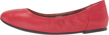 Amazon Essentials Women's Belice Bright Red Ballet Flat Slip-On