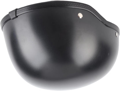 56-64cm Motorcycle Half Helmet FRP Matte Black Unisex Retro Open-Face