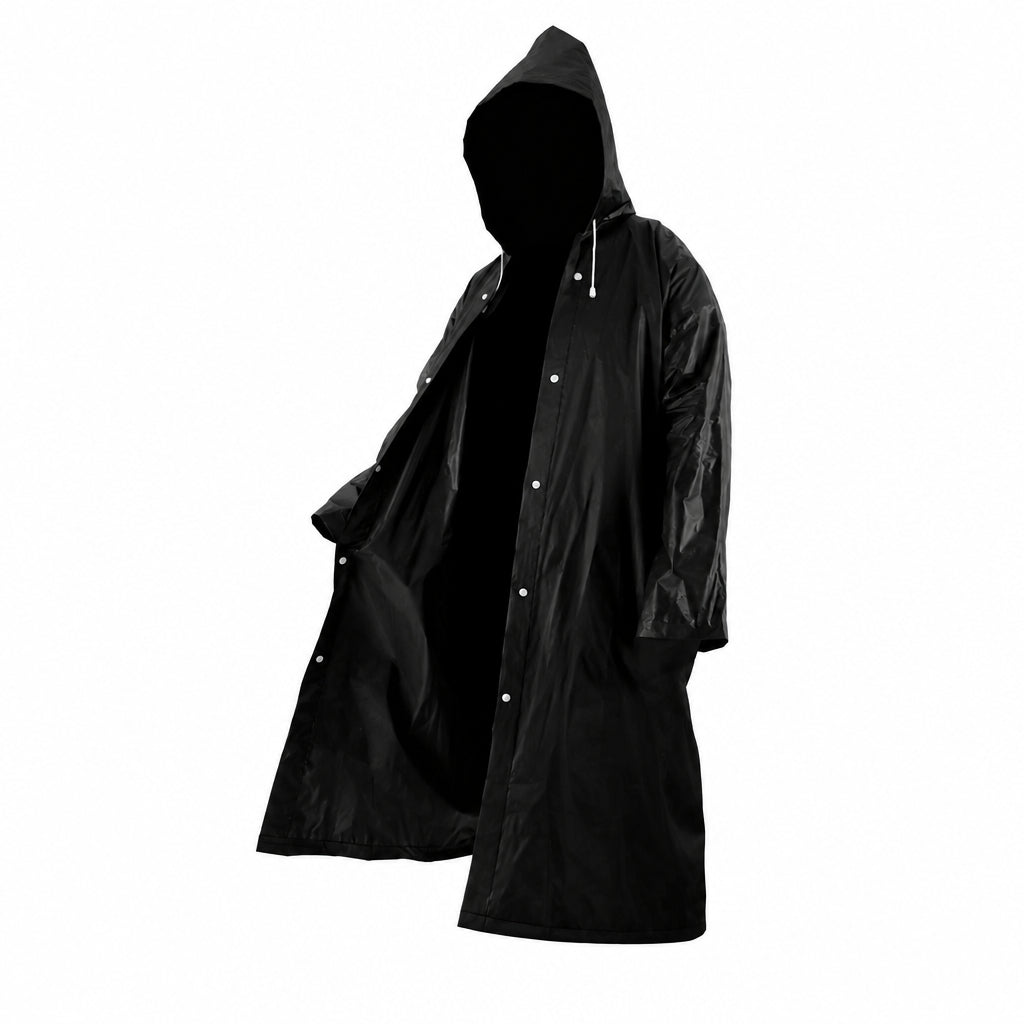 Adults Waterproof Jacket EVA Raincoat Long Rain Coat