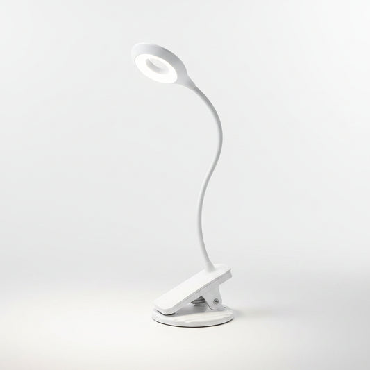 Zemty XPMQ-LD06P-EU Clip-On LED Reading Lamp White